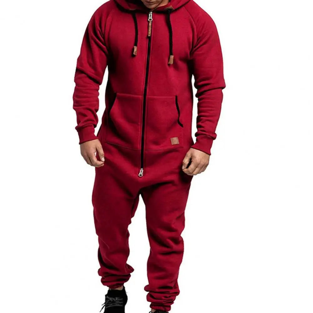 Windproof Warm Men’s Jumpsuit