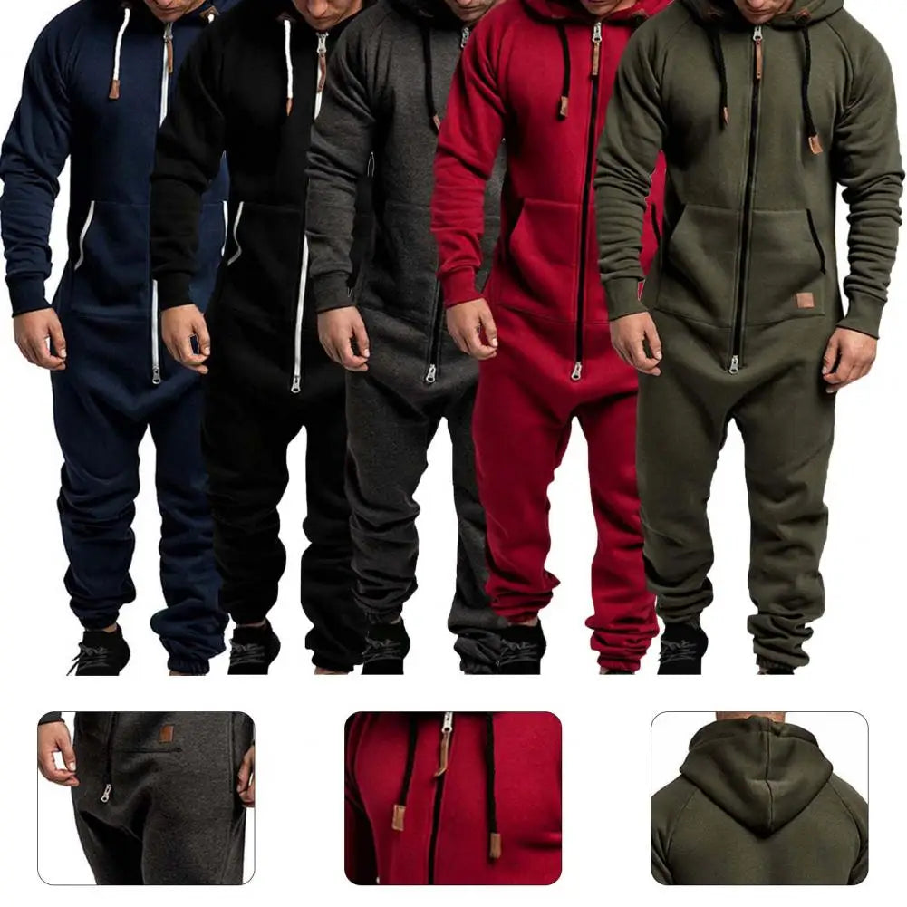 Windproof Warm Men’s Jumpsuit