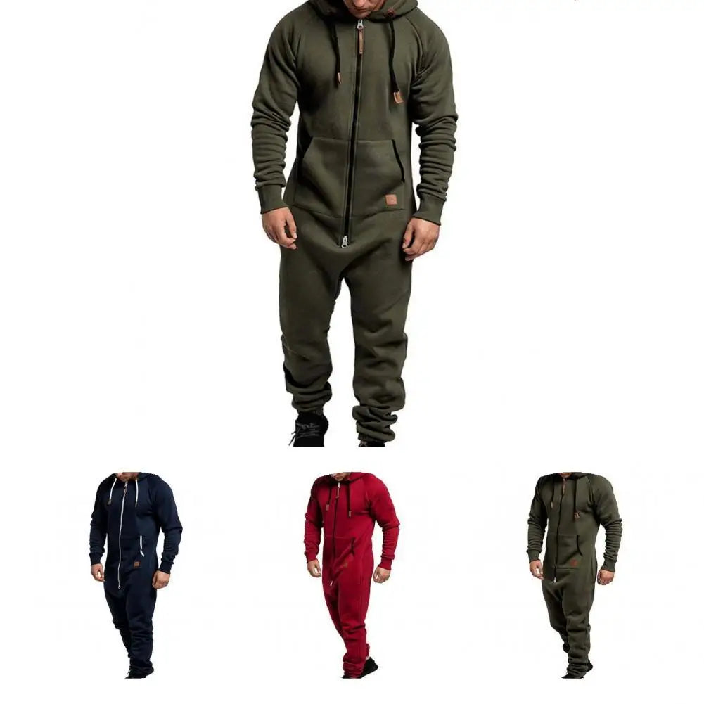 Windproof Warm Men’s Jumpsuit
