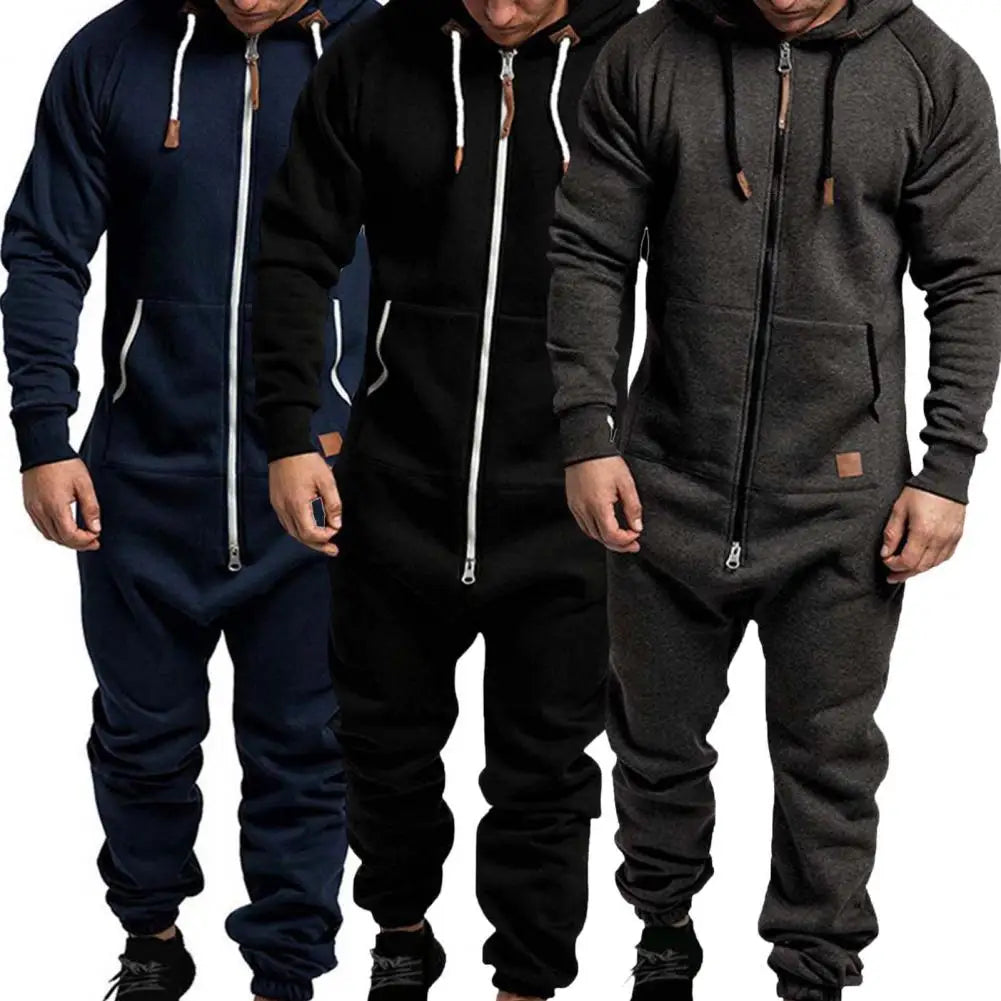 Windproof Warm Men’s Jumpsuit
