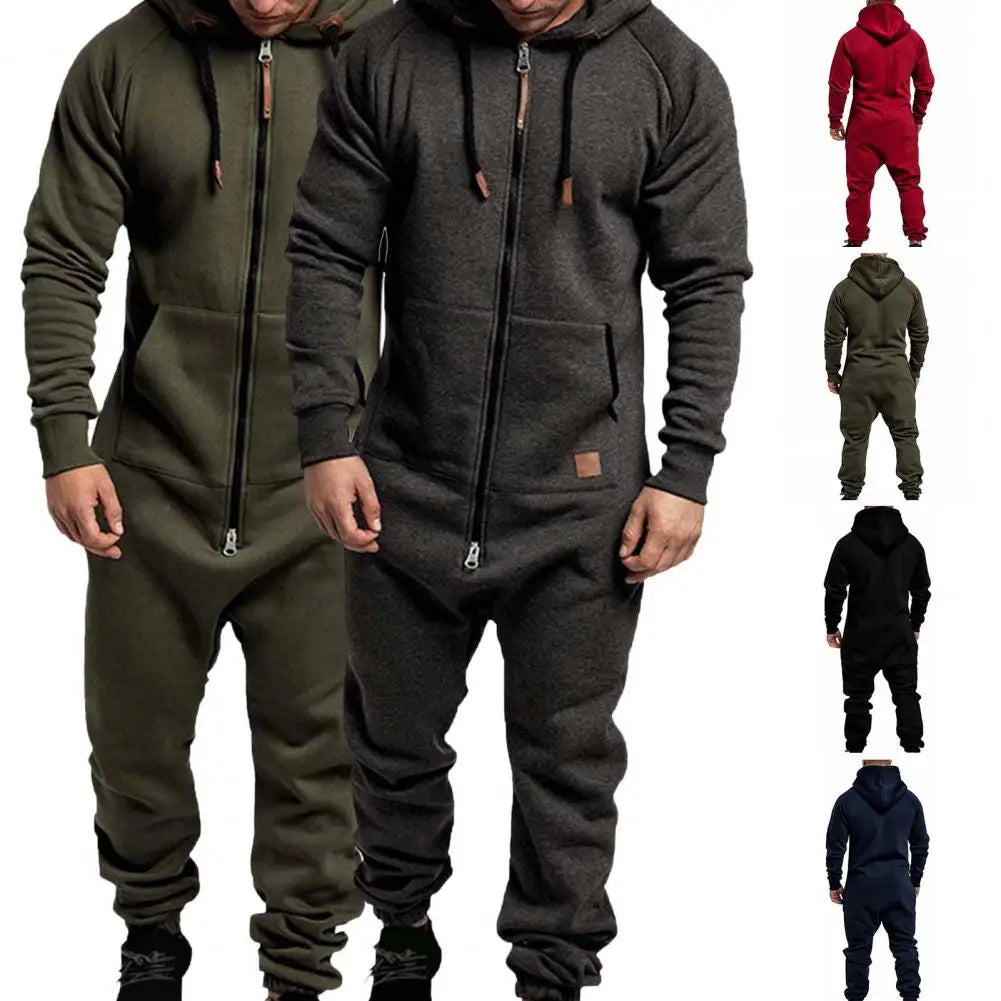 Windproof Warm Men’s Jumpsuit
