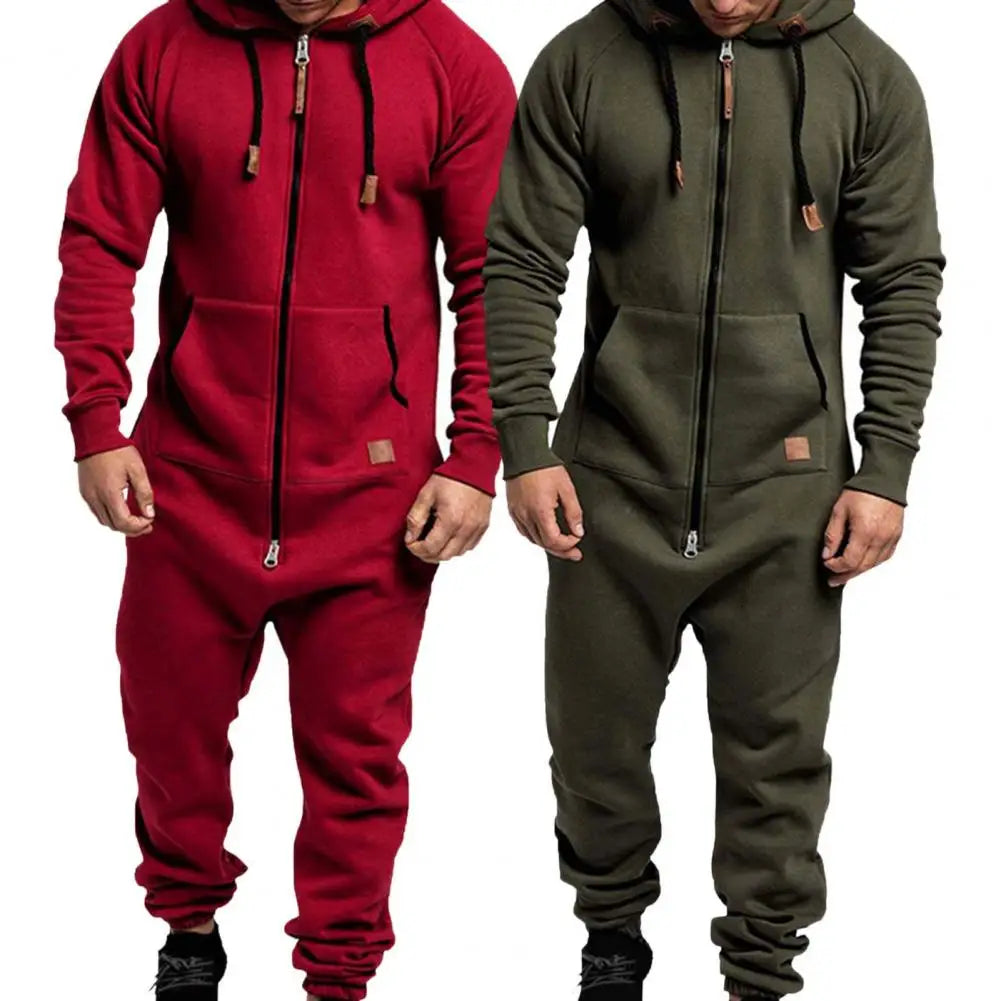 Windproof Warm Men’s Jumpsuit