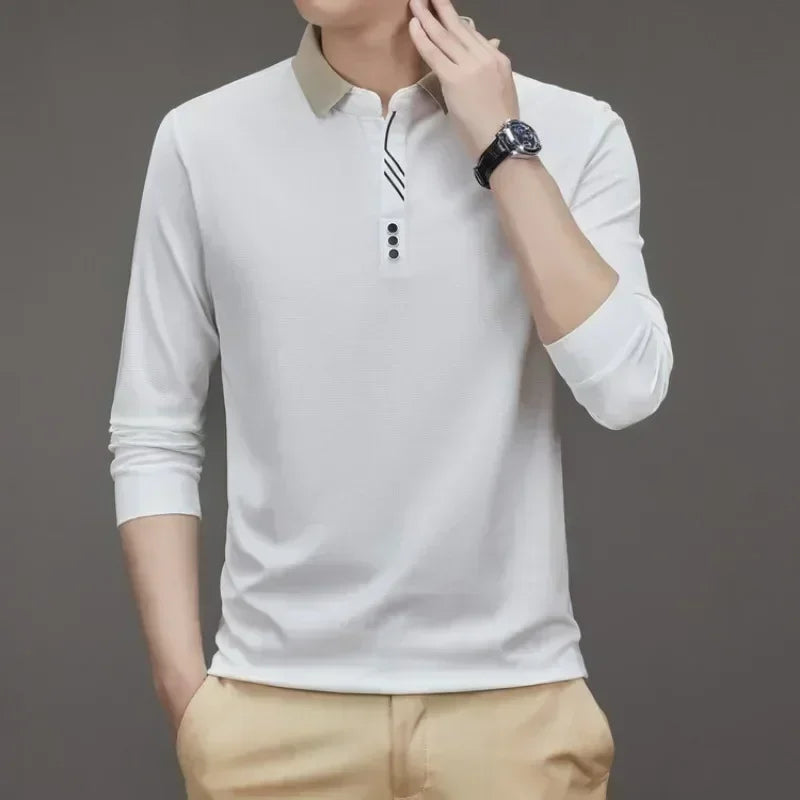 Men's Waffle Polo Tee