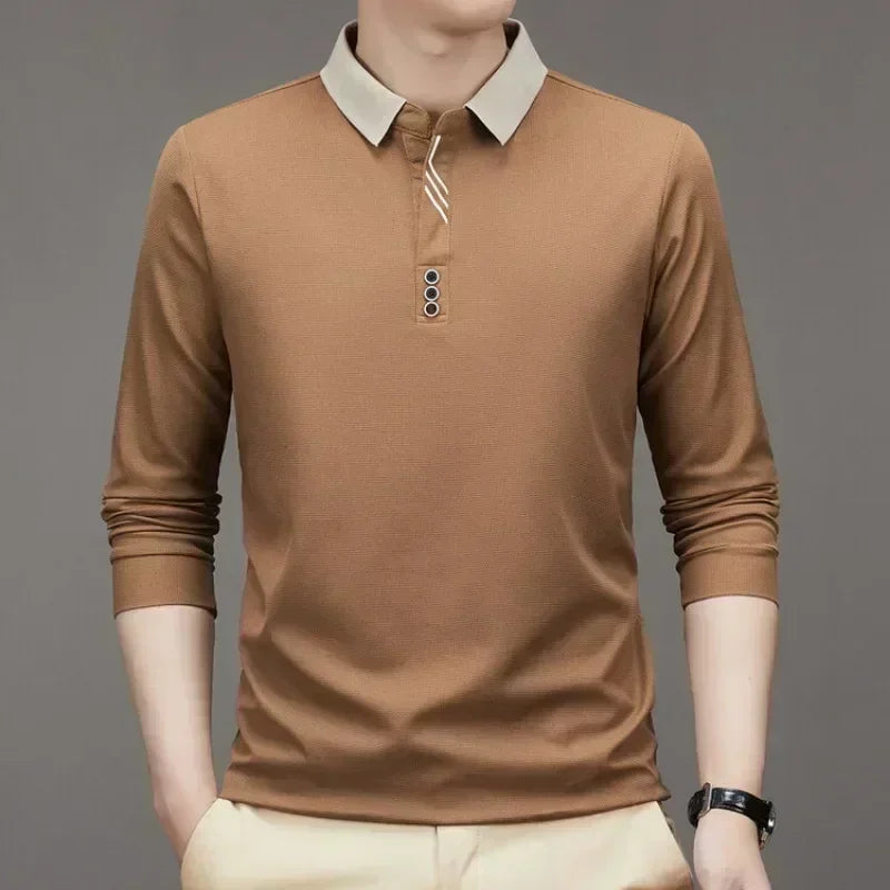 Men's Waffle Polo Tee