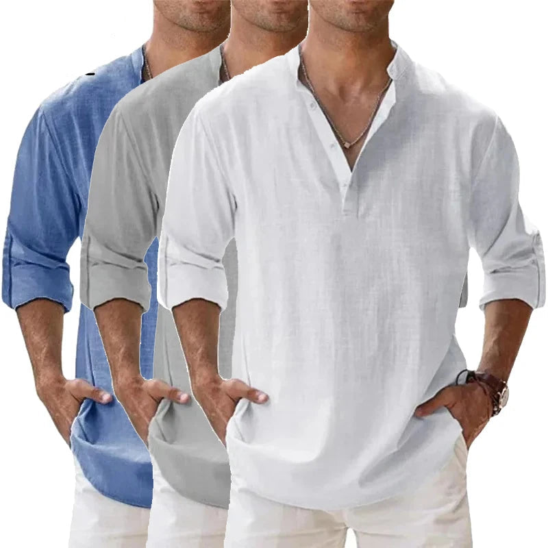 Men's  Henley Shirt