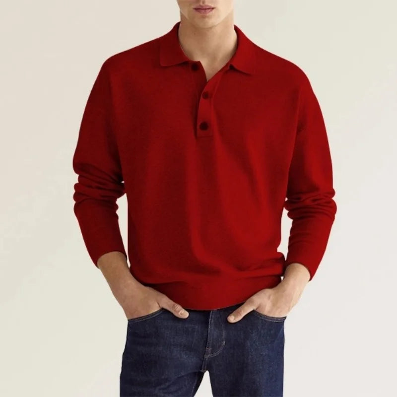 Men's Casual Lapel Polo