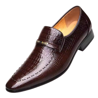 Embossed Dress Shoes