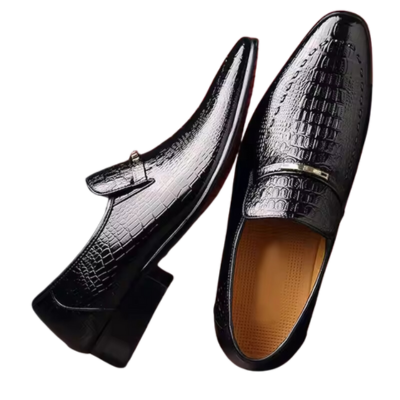 Embossed Dress Shoes